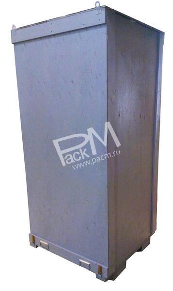 Транспортировочный фанерный ящик с внутренней фиксацией на поддоне арт. 0401