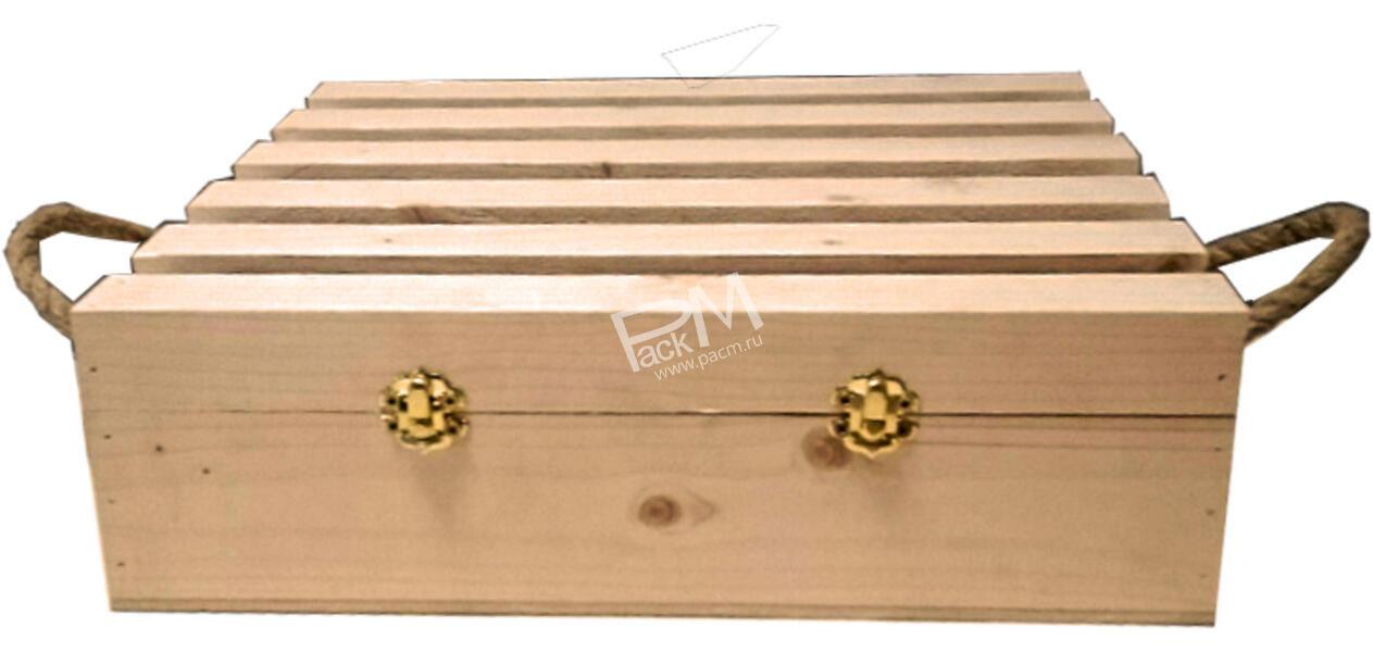 Ящик деревянный с ручками