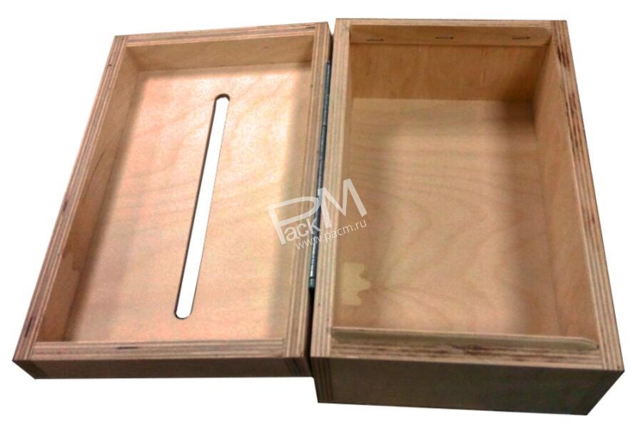 Ящик фанерный "Денежный сундук" арт. 0824