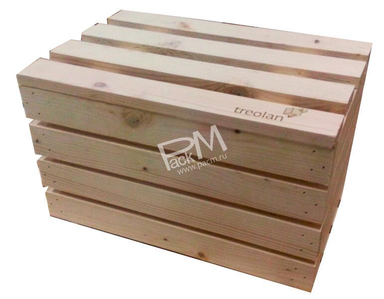 Ящик реечный с крышкой арт. 0368